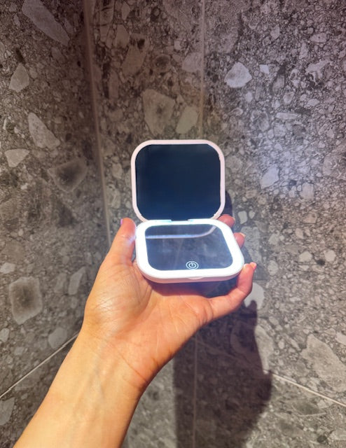 Mini LED Travel Mirror