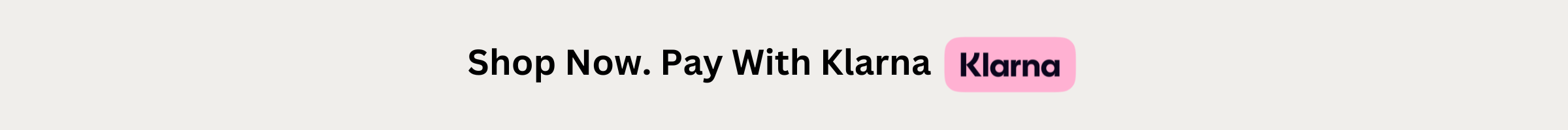 Klarna payment option