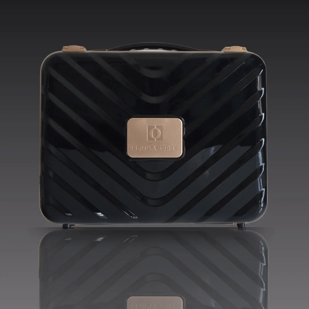 Glow and Stow Luxury Beauty Case - Black