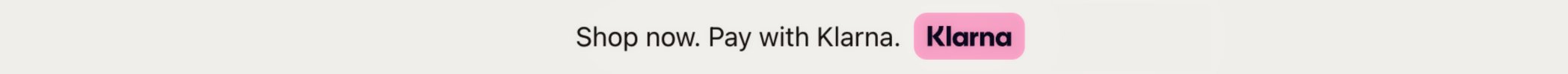 Klarna payment option