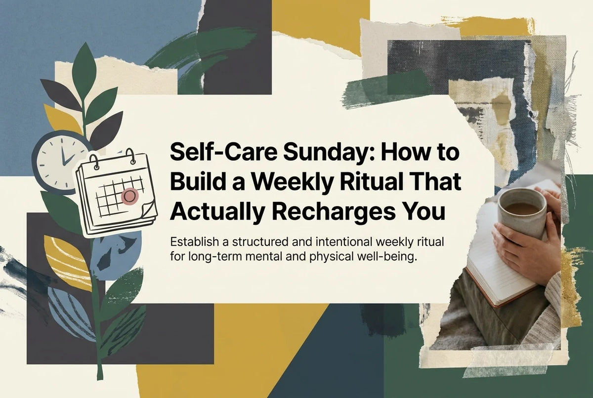 Professional header image for step-by-step guide: Self-Care Sunday: How to Build a Weekly Ritual That Actua...