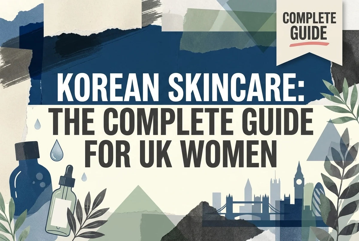 Professional header image for list-based article: Korean Skincare: The Complete Guide for UK Women