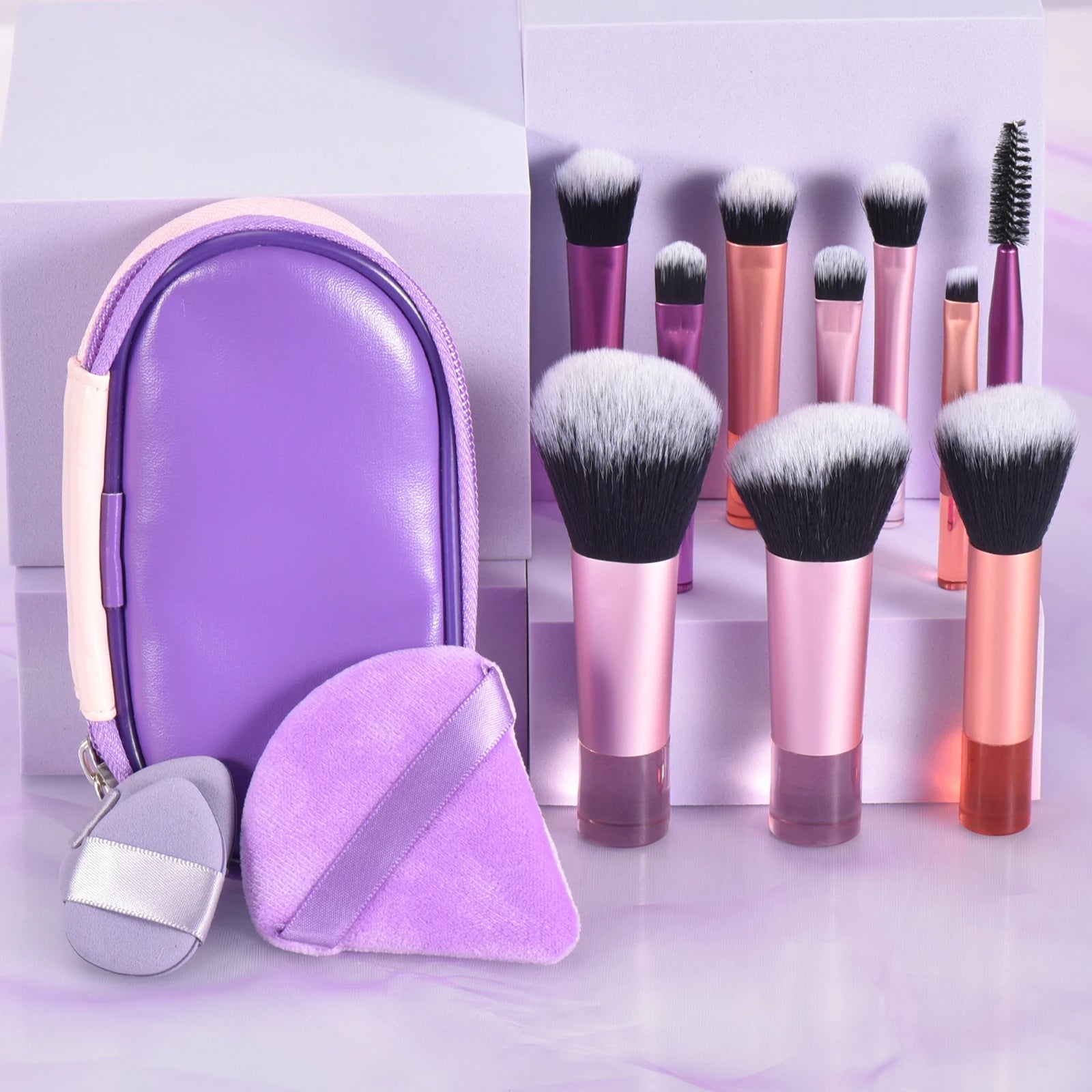 Mini Travel Makeup Brush Set