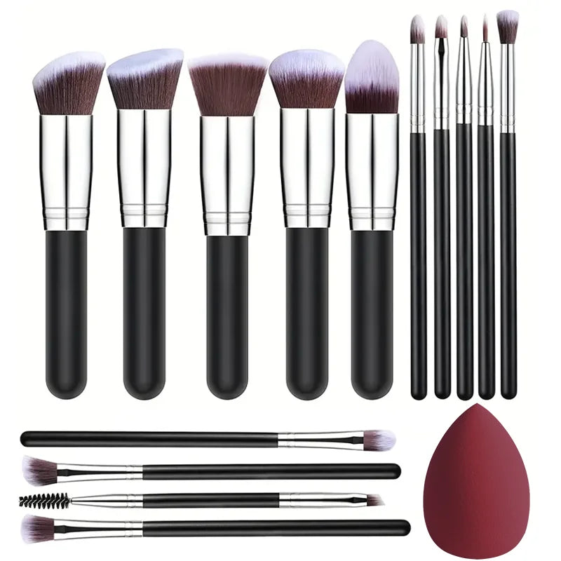 14 Piece Makeup Brush Set