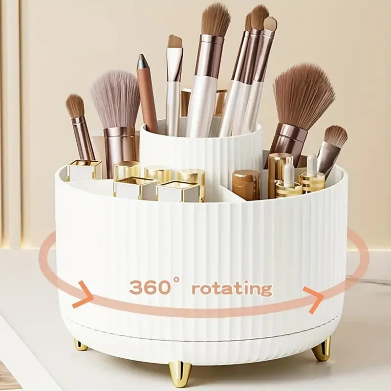 Rotating Makeup Brush Holder