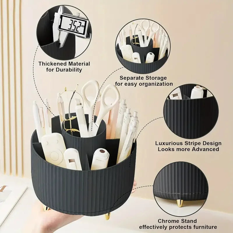 Rotating Makeup Brush Holder