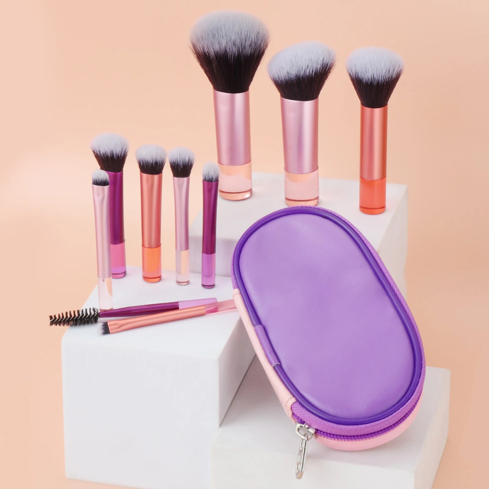 Mini Travel Makeup Brush Set