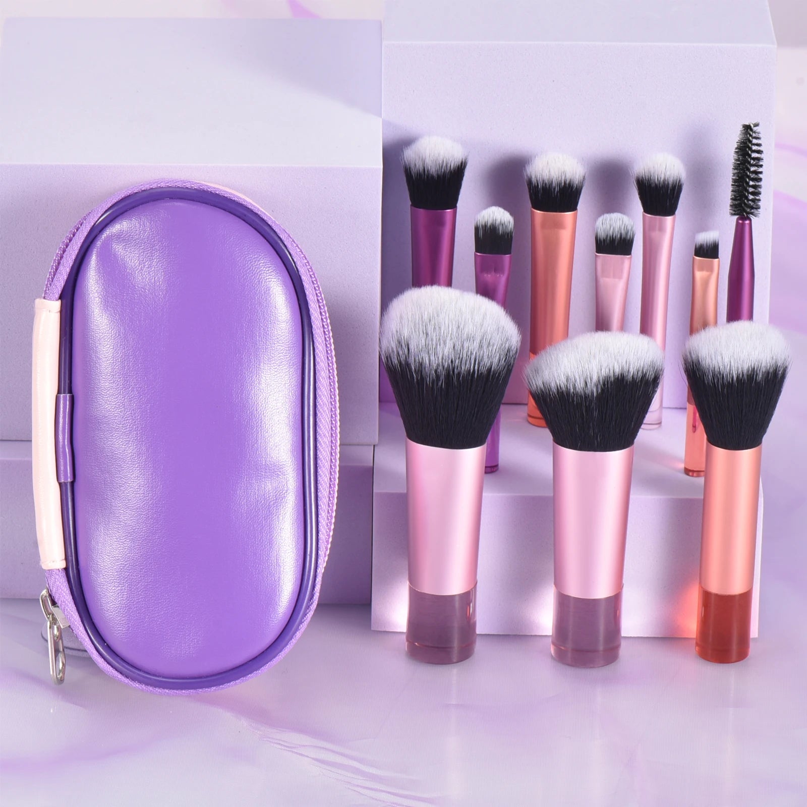 Mini Travel Makeup Brush Set