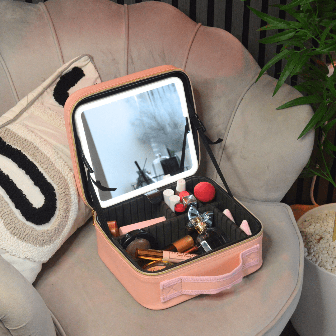 Glow and Stow LED Makeup Case