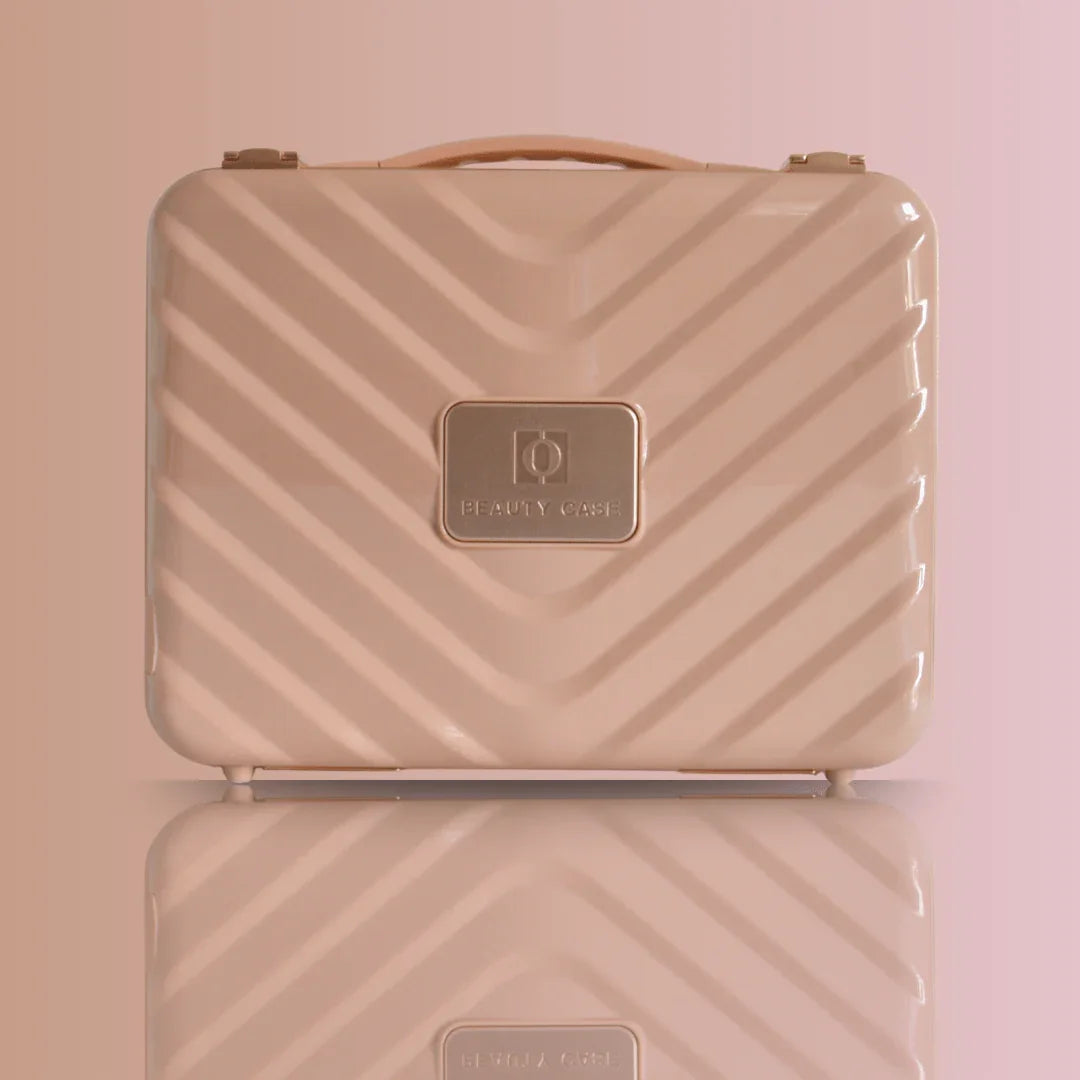 Glow and Stow Luxury Beauty Case - Pink